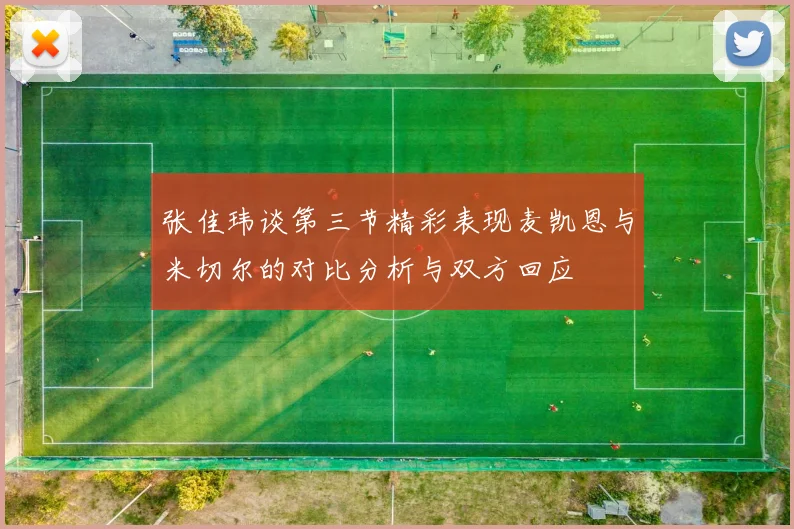 张佳玮谈第三节精彩表现麦凯恩与米切尔的对比分析与双方回应